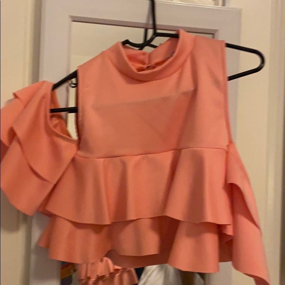 Hand made 2 piece dress.